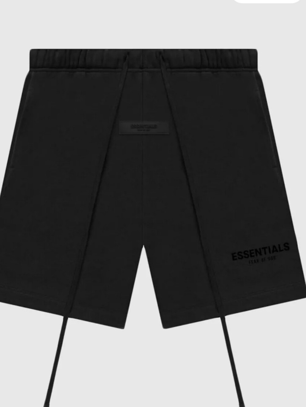 Fear of God Essentials Classic Fleece Shorts Black - Size L